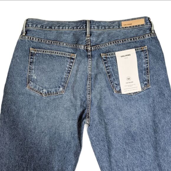 NWT GRLFRND Helena High Waist Straight Jeans 32 - Picture 7 of 9
